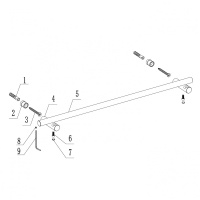 Полотенцедержатель ABBER Osten 316 AA1856BGG оружейная сталь брашированная - Gidratop.ru изображение