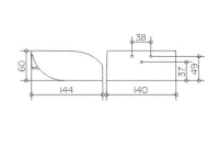 Бумагодержатель Keuco Elegance New 11660 010000 - Gidratop.ru изображение