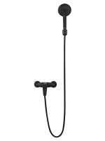 Смеситель для душа WONZON & WOGHAND ALFA, Черный матовый (WW-AE3102-MB) - Gidratop.ru изображение