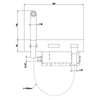 GESSI встраиваемая части для Water Tube Kneipp, цвет хром - Gidratop.ru изображение