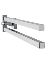 Полотенцедержатель поворотный WONZON & WOGHAND FLAT, Хром (WW-9731) - Gidratop.ru изображение