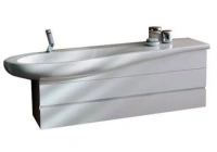 Раковина Laufen Alessi One 8.1497.3.400.104.1 120 х 50 х 16.5 см крыло справа, белый - Gidratop.ru изображение