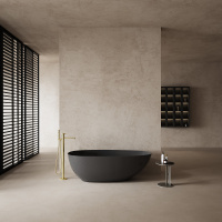 Карбоновая ванна ABBER Karbon AK9011-1.7 черная - Gidratop.ru изображение