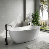 Акриловая ванна ABBER AB9504 белая - Gidratop.ru изображение