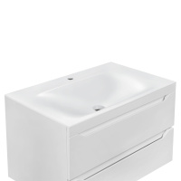 Раковина VCB-1F800W из искусственного камня, цвет белый - Gidratop.ru изображение