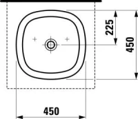 Раковина - чаша Laufen Palomba 1180.1.112 - Gidratop.ru изображение