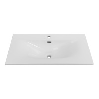 Керамическая раковина CZR-8099-80/50, 810x510x170 - Gidratop.ru изображение