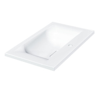 Раковина VCB-3M750W из искусственного камня, цвет белый - Gidratop.ru изображение