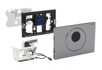 Клавиша Geberit Sigma Type 10 115.890.SN.5, нержавеющая сталь - Gidratop.ru изображение