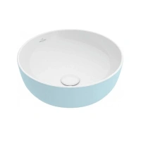 Раковина Villeroy&Boch Artis, 417943BCW0, 43 см, TitanCeram, Fog - Gidratop.ru изображение