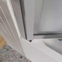 Душевая шторка на ванну BelBagno LUCE-VF-11-90/145-P-Cr - Gidratop.ru изображение