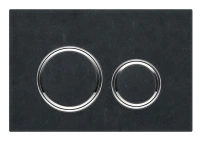 Клавиша смыва Geberit Sigma Type 21 115.884.JM.1, плитка Mustang, глянцевый хром - Gidratop.ru изображение