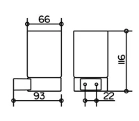 Стакан для щеток Keuco Plan 14950 019000 - Gidratop.ru изображение