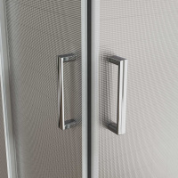 Душевой уголок City VSS-5CT9010MT, 1000*900, хром, стекло текстурное - Gidratop.ru изображение