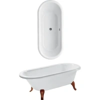 Ванна Villeroy&Boch HOММAGE Duo Quaryl® UBQ180HOM700V-01, 177,1 х 77,1 см - Gidratop.ru изображение