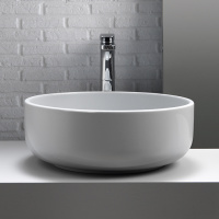 Раковина 46х17 см, без отв., цвет: белый - Gidratop.ru изображение