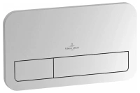 Инсталляция Villeroy&Boch R-Style 9224 6100 с клавишей смыва ViConnect 9224 9069, матовый хром - Gidratop.ru изображение