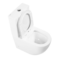 Унитаз-компакт безободковый BelBagno AMANDA BB051CPR/BB051SC - Gidratop.ru изображение