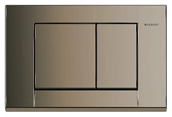 Клавиша Geberit Bolero 115.777.DT.1, латунь, пластик, 246*164 мм