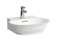 Раковина Laufen New Classic 8.1585.2.400.104.1 50 х 45 х 17 см, SaphirKeramik, LCC, 1 отверстие, белый глянцевый - Gidratop.ru изображение