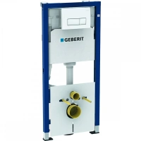 Инсталляция Geberit Duofix 458.128.11.1, клавиша белая - Gidratop.ru изображение