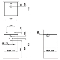 Раковина Laufen Kartell 8.1533.1.000.104.1 - Gidratop.ru изображение