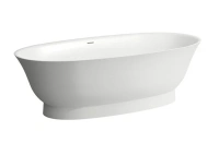 Ванна Laufen New Classic 2.2085.2.000.000.1 190 х 90 см, овальная, материал Sentec, белый - Gidratop.ru изображение