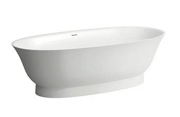 Ванна Laufen New Classic 2.2085.2.000.000.1 190 х 90 см, овальная, материал Sentec, белый