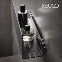 Полка для душа Keuco Universal 24952370000artikel, 32 см, темно-серый - Gidratop.ru изображение