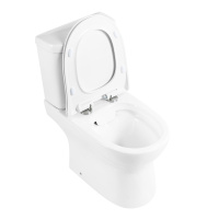 Унитаз-компакт безободковый BelBagno STEAM BB130CPR/SC/BB130T - Gidratop.ru изображение