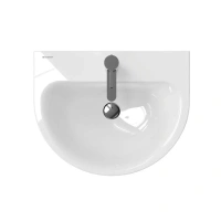 Раковина Geberit Renova 500.375.01.1, 45 х 36 см, белая - Gidratop.ru изображение