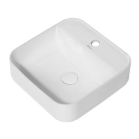 Раковина накладная ABBER Rechteck AC2215 белая - Gidratop.ru изображение