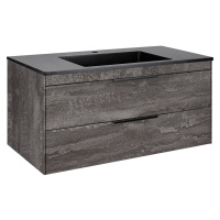 База под раковину Chiara 2D 1000 подвесная, 2 выкатных ящика soft-close, G.Stone - Gidratop.ru изображение