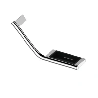 Поручень Keuco Plan 14909011038, с полкой, цвет хром/светло-серый - Gidratop.ru изображение