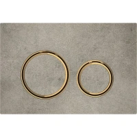 Клавиша смыва Geberit Sigma 115.652.JV.1 Type 21, под бетон, латунь - Gidratop.ru изображение