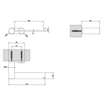 GESSI 316 держатель для туалетной бумаги вертикальный или горизонтальный, цвет: steel brushed - Gidratop.ru изображение