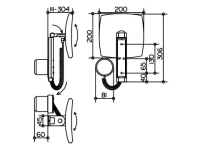 Косметическое зеркало Keuco iLook_move 17613 019000 - Gidratop.ru изображение