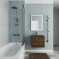 Ванна акриловая Vincea VBT-2S170-FR с каркасом 1700*750*440, пристенная, цвет белый - Gidratop.ru изображение