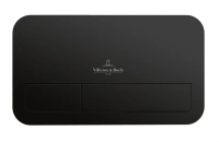 Клавиша смыва Villeroy & Boch ViConnect, черный матовый, 922490AN - Gidratop.ru изображение