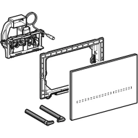 Клавиша смыва Geberit Sigma 116.092.SM.1 Type 80, бесконтактная, сенсорная, зеркальное стекло - Gidratop.ru изображение