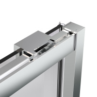 Душевая дверь Stella VDS-1ST160CL, 1600, хром, стекло прозрачное - Gidratop.ru изображение