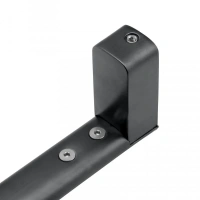 Полотенцедержатель Keuco Edition 400 11520130000 одинарный, 45 см, хром черный шлифованный - Gidratop.ru изображение