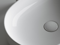 Умывальник чаша накладная овальная Element 600x415x135мм - Gidratop.ru изображение