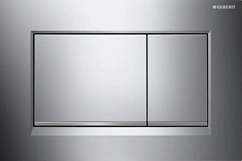 Кнопка смыва Geberit Sigma Type 30 115.883.KH.1 хром глянцевый вся / хром матовый вставка