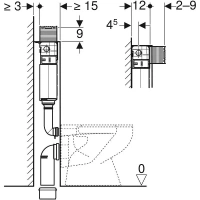 Бачок Geberit Omega 109.050.00.1 12 - Gidratop.ru изображение