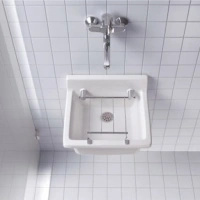 Постирочная раковина Villeroy&Boch O'novo, 45 х 33 см, подвесная, альпийский белый, 69120001 - Gidratop.ru изображение