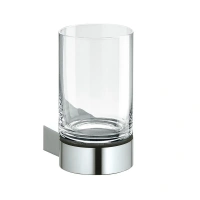 Стакан для зубных щеток Keuco Plan 14950010100, держатель хром - Gidratop.ru изображение