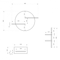 Полочка для ванной комнаты ABBER Stein AS1656 белая матовая - Gidratop.ru изображение