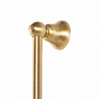 CZR-SD-02-Bi Душевой гарнитур классика, бронза, ручка белая - Gidratop.ru изображение