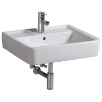 Раковина Geberit Renova 222260000 Plan, 60 х 48 см, белая - Gidratop.ru изображение